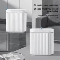 Smart Bathroom Trash Can 7/9L  Automatic Sensor Trash Can with lid Garbage Bin Kitchen Induction Household Rubbish Bin