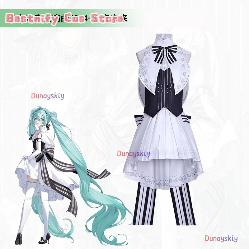 MIKUUU คอสเพลย์ Symphony 2025 คอสเพลย์เครื่องแต่งกายนักดนตรี Lolita ชุดสาวชุดผู้หญิงอะนิเมะชุดวิกผม Prop บทบาทเล่นชุด