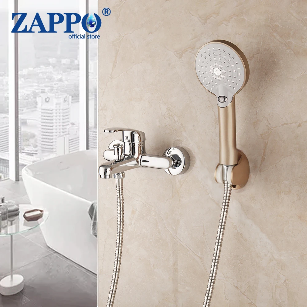 zappo bathroom bathtub shower faucet grupo rainfall plastic chuveiro de mao mixer spray chrome aco inoxidavel 01