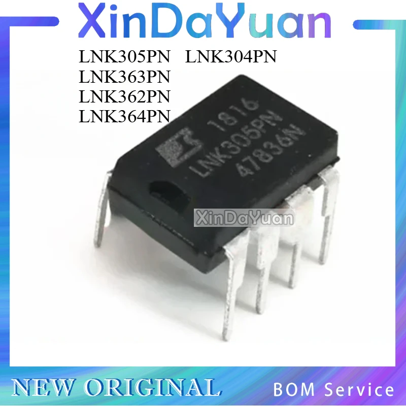 5 pcs LNK305PN LNK304PN LNK363PN LNK362PN LNK364PN DIP-7