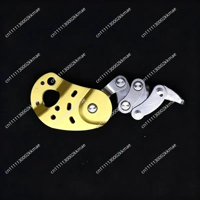 New Upgraded Mechanical  Ascender Rope Grab for Tree Climbing Descender High Altitude Auto Lock