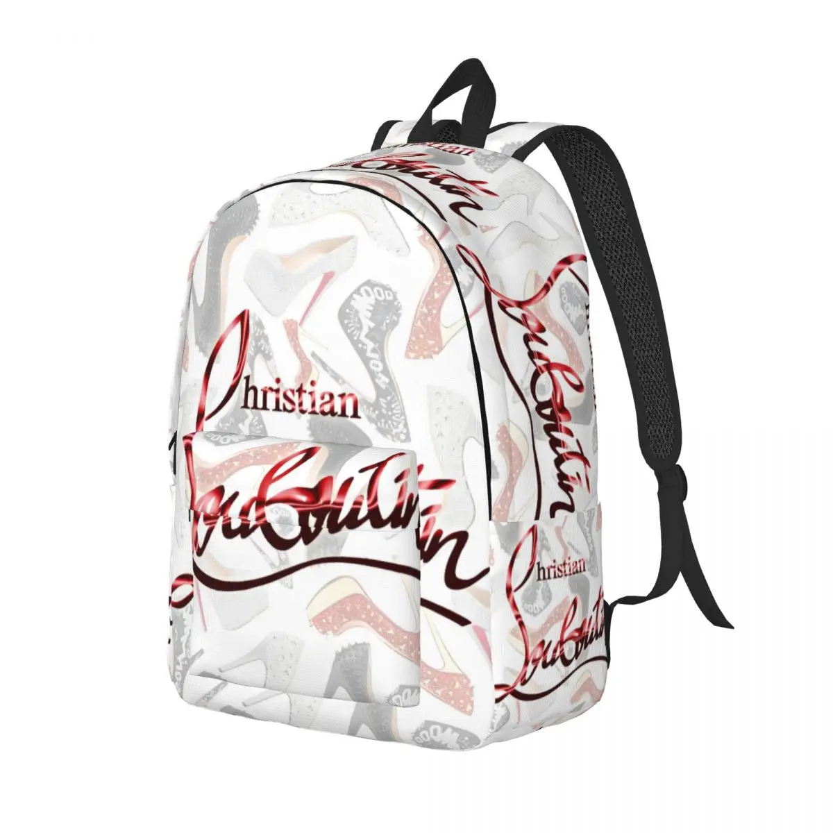 Mochila deportiva con logotipo cristiano para hombre y mujer, bolso de hombro para ordenador portátil y de negocios, a la moda