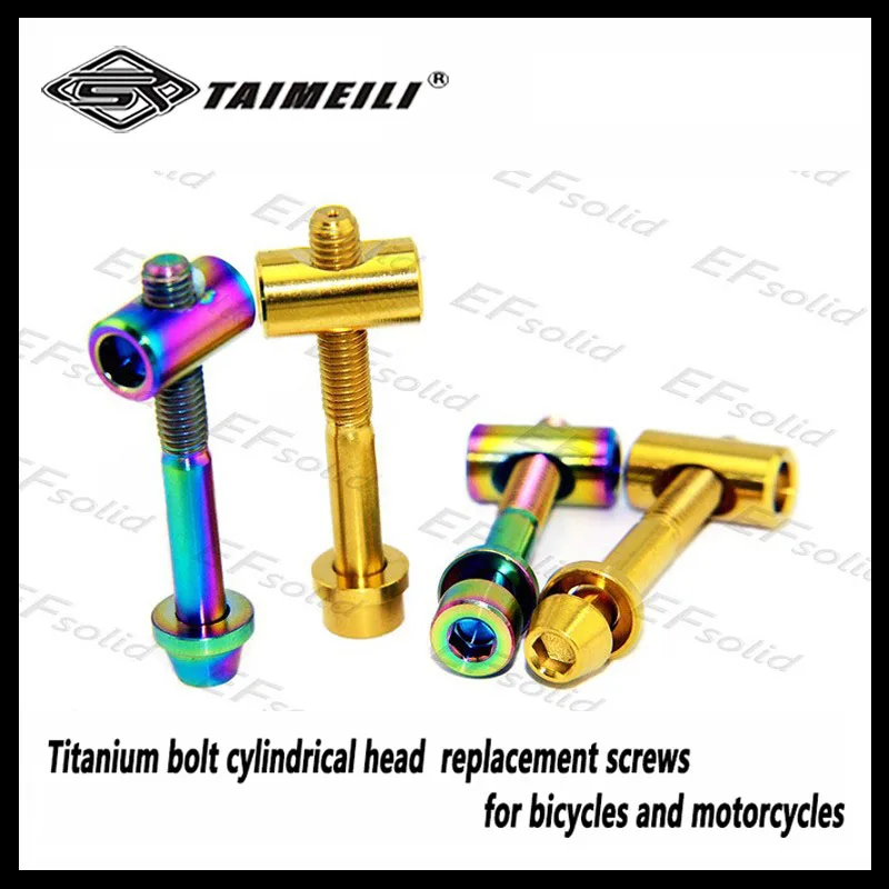 2pcs/ M5X30mm/M5x35/M5X40mm seat backseat bolt Thomson seat bolt titanium alloy material GR5