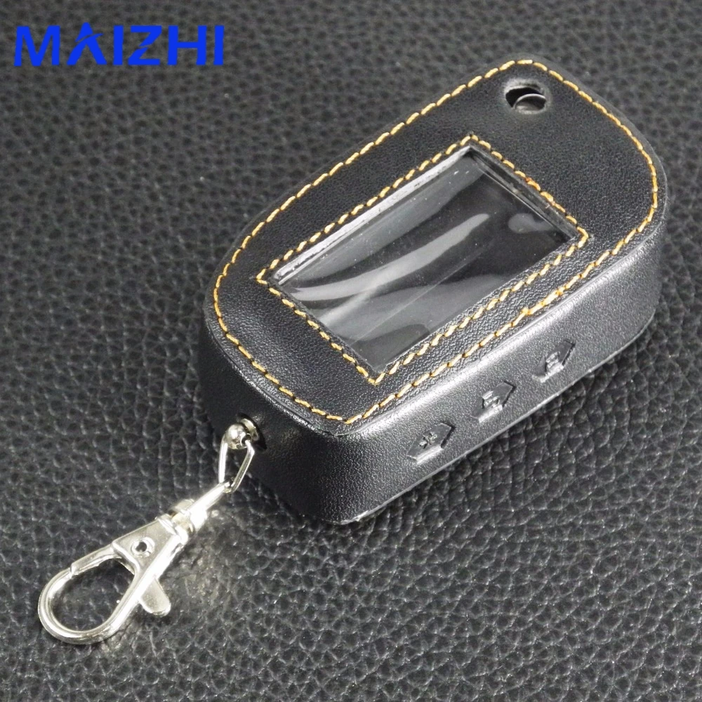 Jingyuqin Folding Flip Remote Leather Car Key Cover For Starline A91 A61 B9 B6 New Arrival Fob Case 3 Buttons Protection
