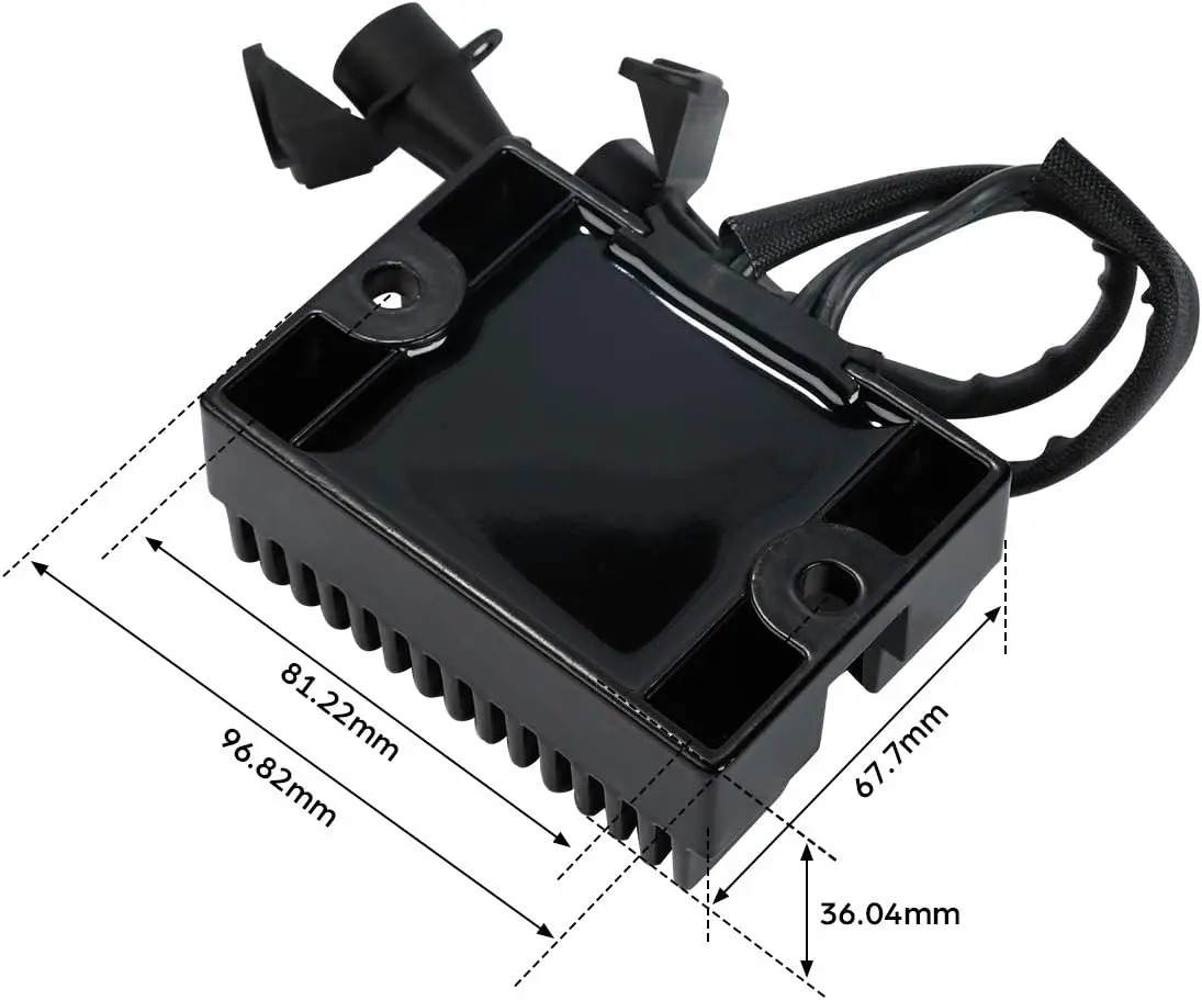 New Motorcycle Black Voltage Regulator Rectifier For Harley Davidson Sportster 883 XL883 2009-2013 1200 XL1200 2009-2013 view 6