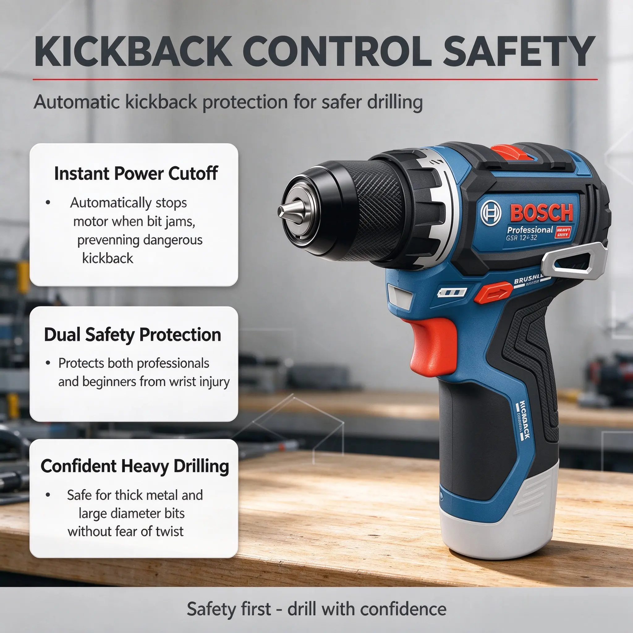Bosch Professional GSR 12V-32 – Power Tools Professional Bewertung und Preis