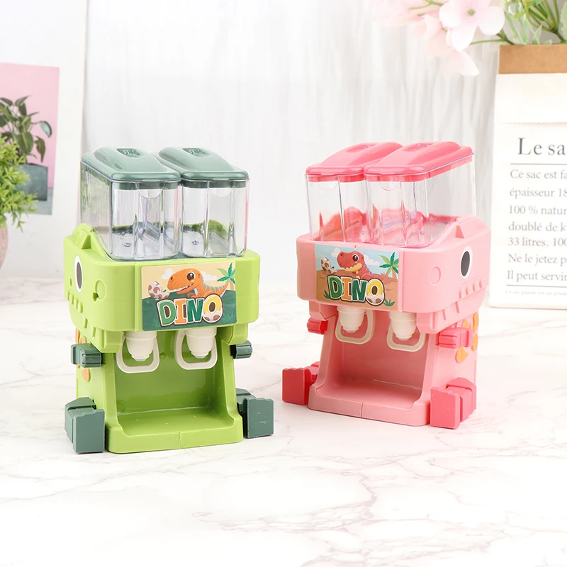 1/12 Dollhouse Miniature Accessories Dinosaur Mini Water Dispenser Simulation Drinking Fountain Model for Doll House Decoration