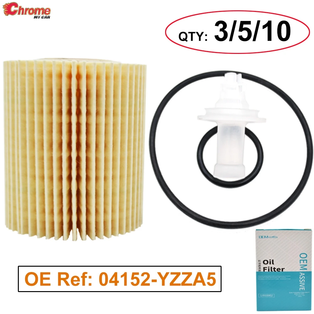 Oil Filter For Lexus IS250 IS300 IS350 LS460 LS600h GX 460 TOYOTA 4Runner FJ Cruiser Tundra COROLLA RAV 4 AVENSIS 04152-YZZA5