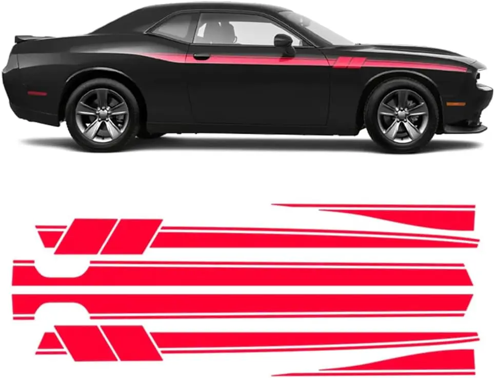 Hellcat SRT Decal Sticker Tribal | Dodge Challenger | Charger | Mustang, - RAM - All Car