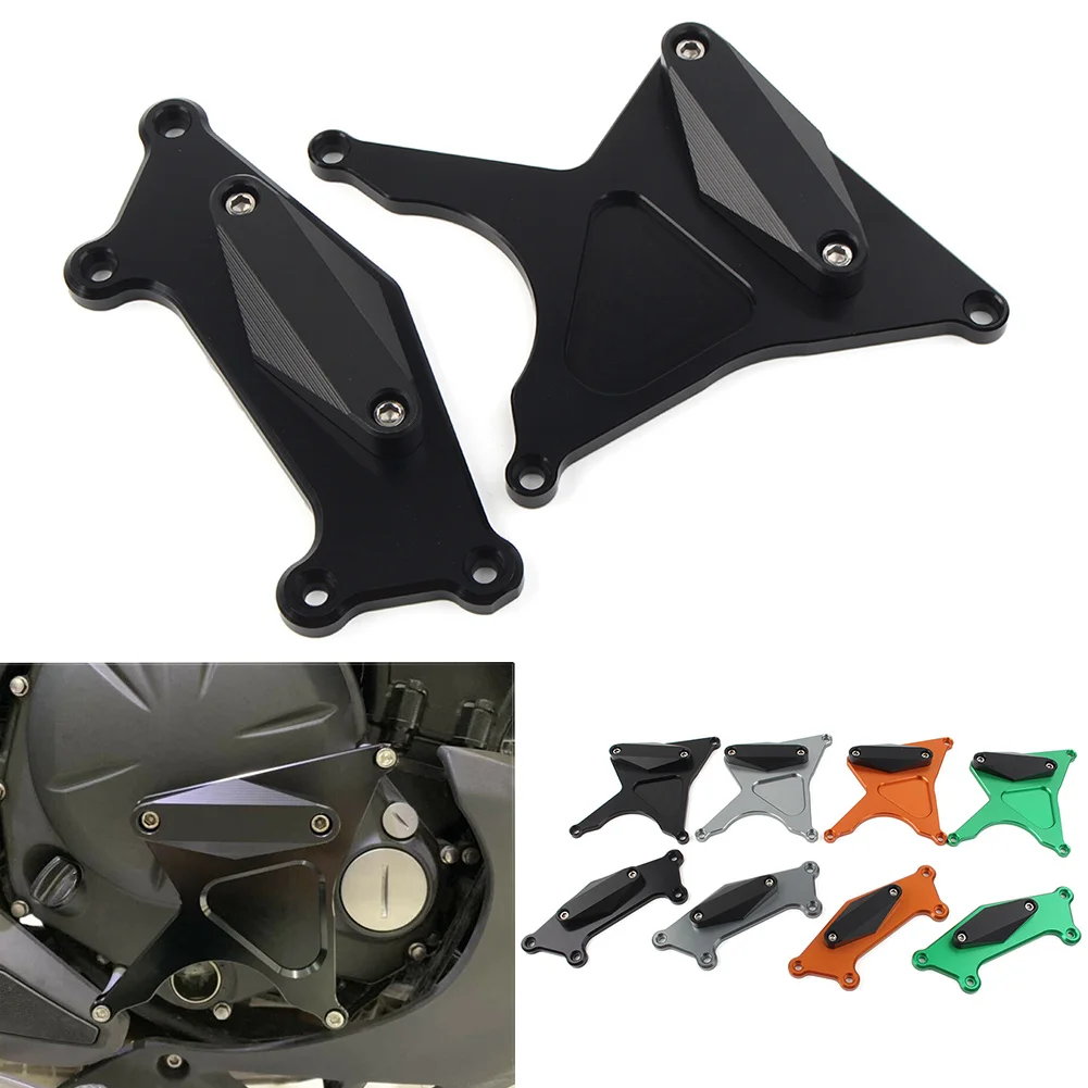 CNC caja de motor de motocicleta cubierta de estator Protector deslizante para Kawasaki Versys Ninja 650 ER-6N ER6F 2006-2017