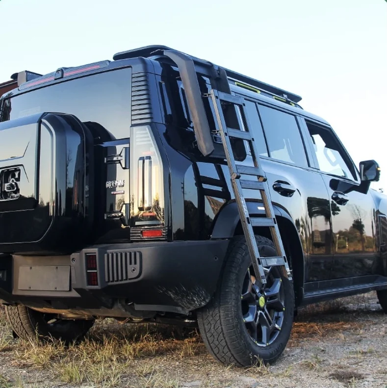 

For Jetour 2020+ Defender Accessories Side Ladder for Jetour T2 2024 Carbon Fiber Body Parts 2024 Accessory