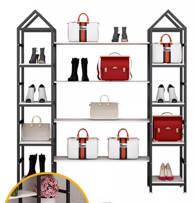 Cosmetic display rack, beauty salon product storage rack, balcony flower rack, shoe rack, free combination display partition