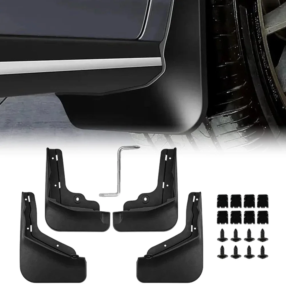 

4pcs Car Fender Mudguard Splash Guards Front Rear Wheel Tire Mud Flaps Protector For BYD Sea Lion 7 2024-2025 Lion 07 2024
