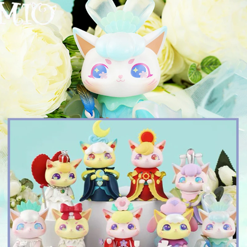 

Original MIO Cat Series 3 Surprise Blind Box Cartoon Designer Dolls Mistery Figure Kawaii Trendy Toys Girls Holiday Toy