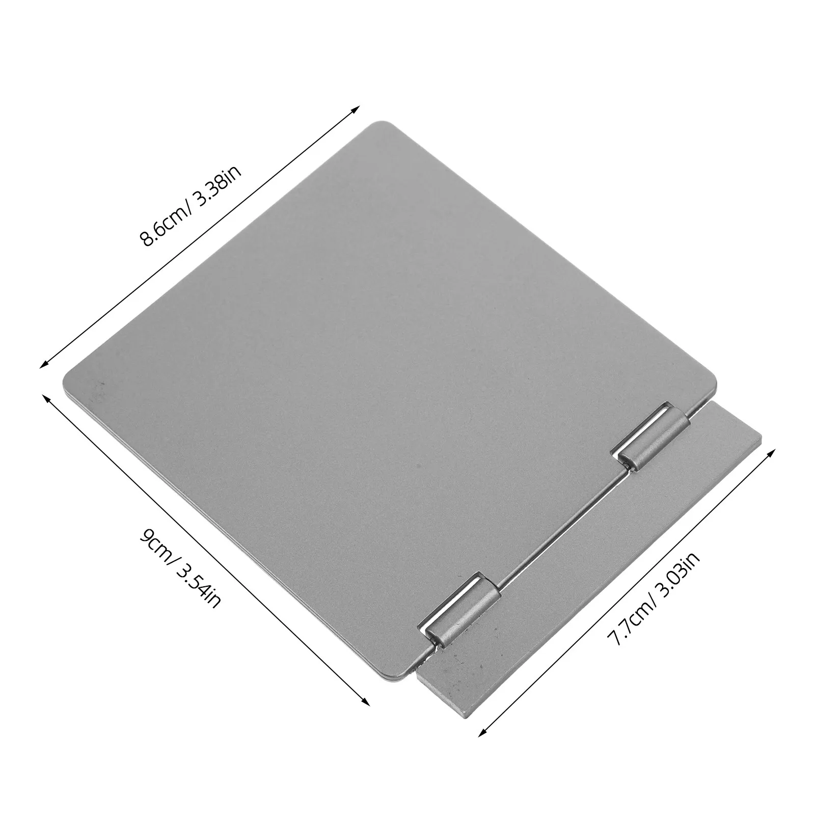Gold Air Conditioner Thermostat Cover – Ultra-Thin Wall Mount with Non-Punching Adhesive