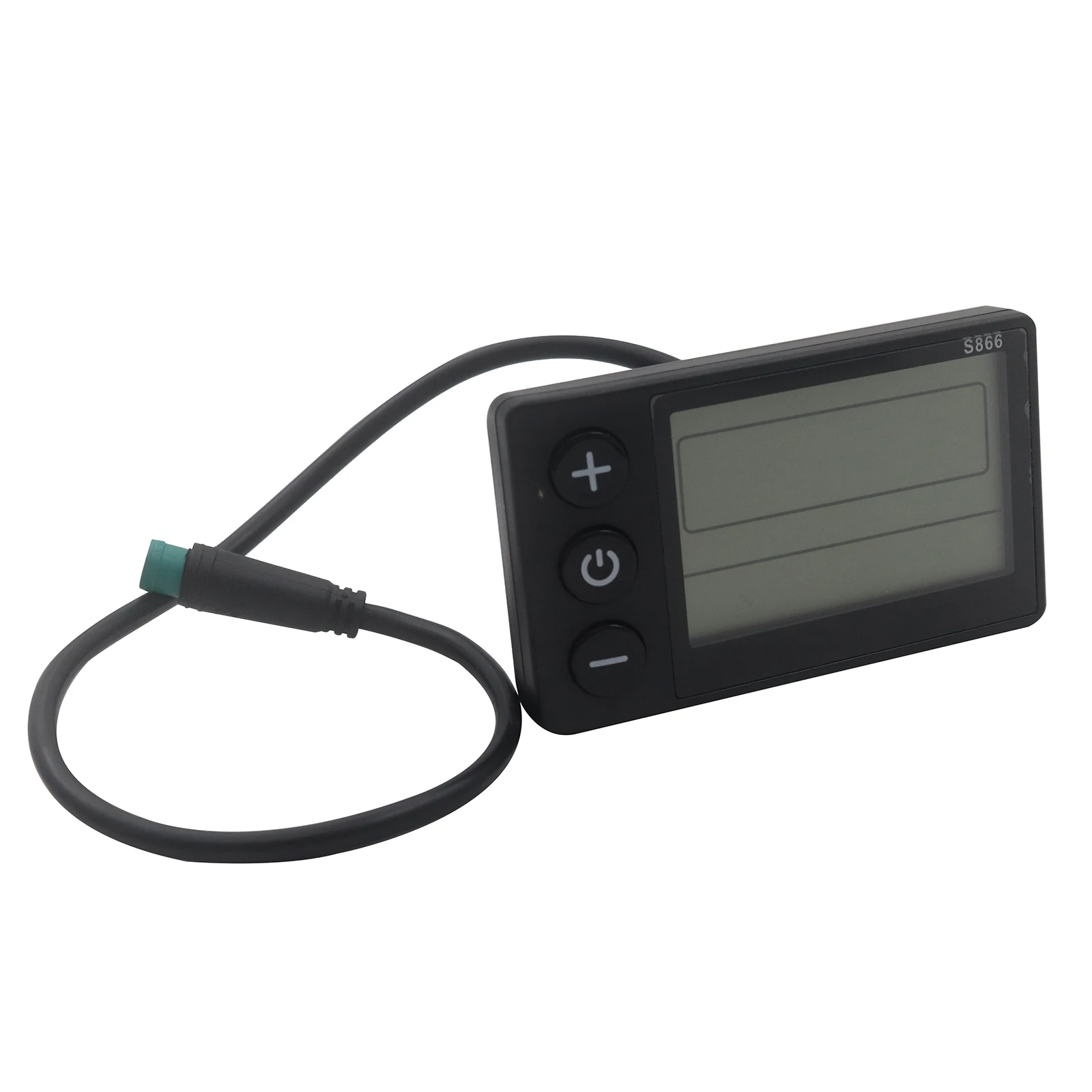 

A61P Electric Scooter Brushless Motor Controller 48V 21A+S866 LCD Display Dashboard Kit E-Scooter Parts Accessories Black+White