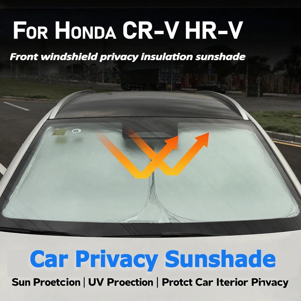 

Подходит для Honda CR-V HR-V автомобильный солнцезащитный козырек на лобовое стекло автомобильный солнцезащитный козырек летние автомобильные предметы первой необходимости солнцезащитный чехол уличная защита конфиденциальности