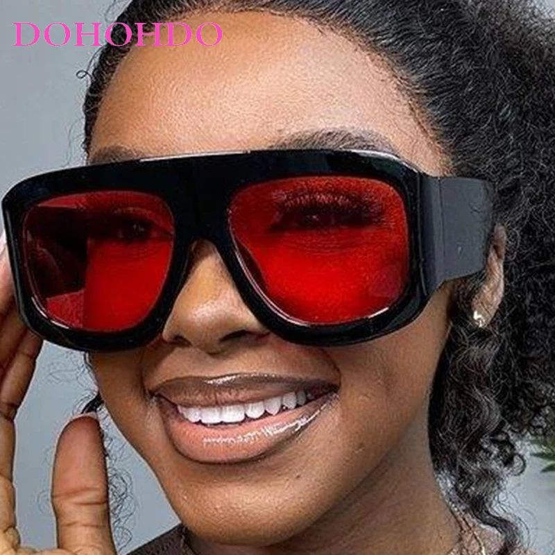 

Vintage Oversized Frame Square Women Sunglasses Luxury Designer Punk Men Sunglass Outdoor Driving Eyeglasses Ladies Lentes UV400