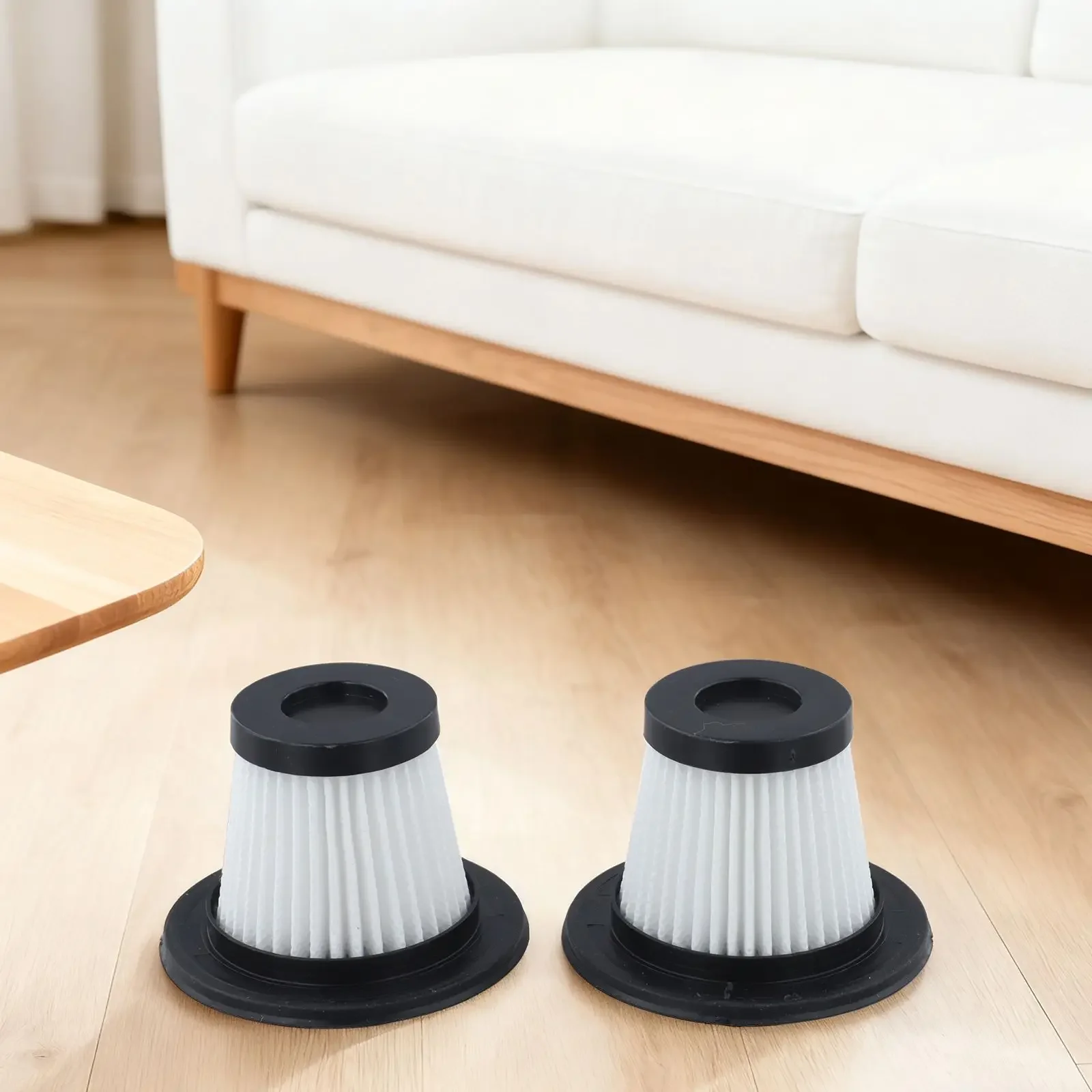 

2pcs Vacuum Cleaner Filters Accessories HEPA Filter For 6101 ST-6101 Replacement Filter Handheld Cordless Vacuum Cleaner