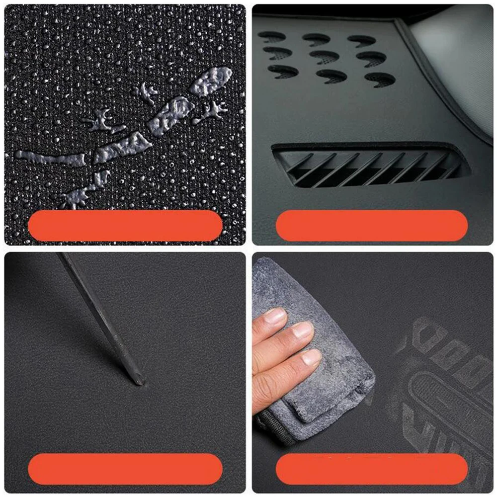 For Toyota RAV4 2021 2022 2023 Accessories Car Dashboard Light-proof Mat Dash Non-slip Sun Shade Protetion Carpet Non-Slip Mat