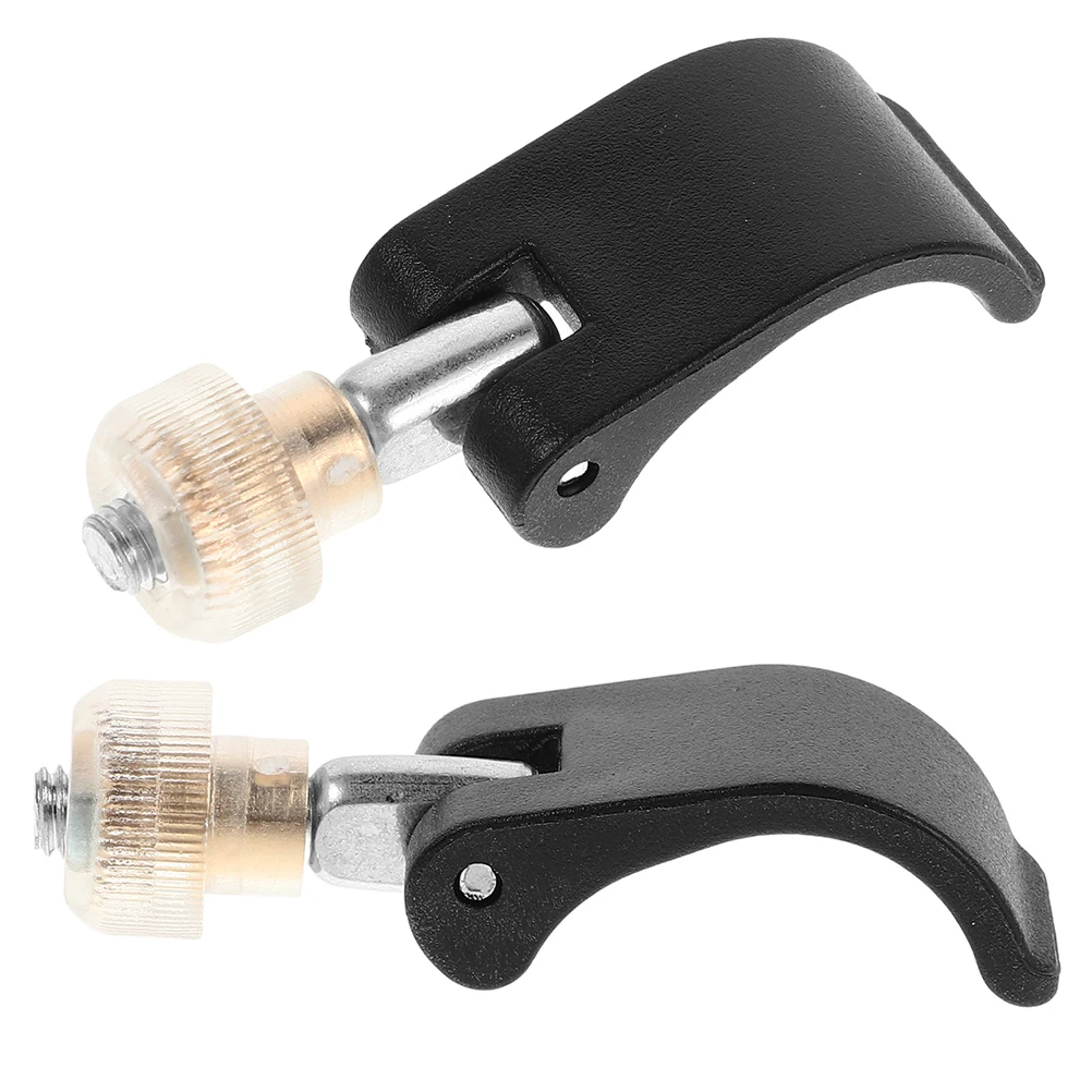 

2pcs Trekking Pole Accessories External Lock Nuts Nylon Fastener Clips for Hiking Sticks Mountaineering Poles Outdoor Sports