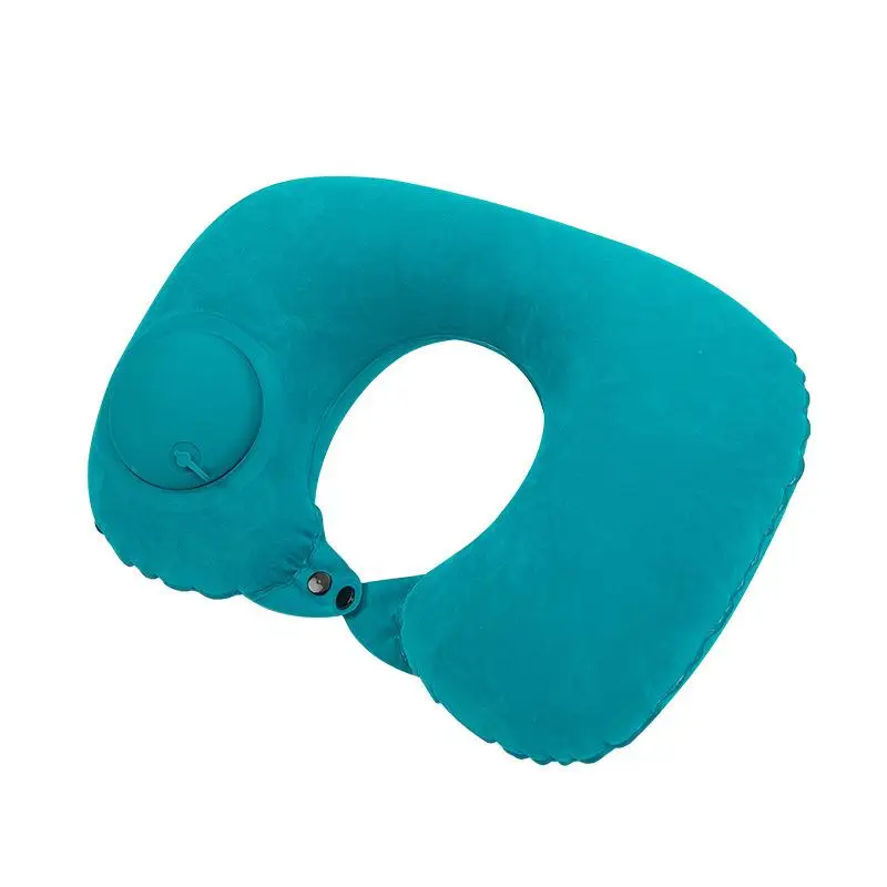 U-Shaped Portable Press Outdoor  Pillow Car Seat Cushion Automatic Inflatable view 3