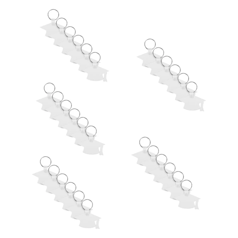 Graduation Keys Couple Keychains Couples Gift Sublimation Blank Key Rings Blank Heat Transfer 30 Pcs