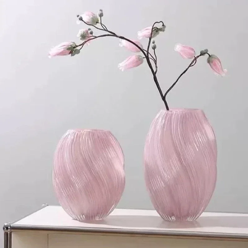 Nordic Glass Vase Hydroponic Vase Perfect Gift for Patio Garden Table Decor Home Ornaments