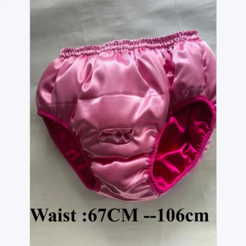

Autumn Winter Glossy Panty Thin Cotton Silk Satin Lingerie Panties Plus Size Underwear Sexy Briefs Private Party Sexy Costume