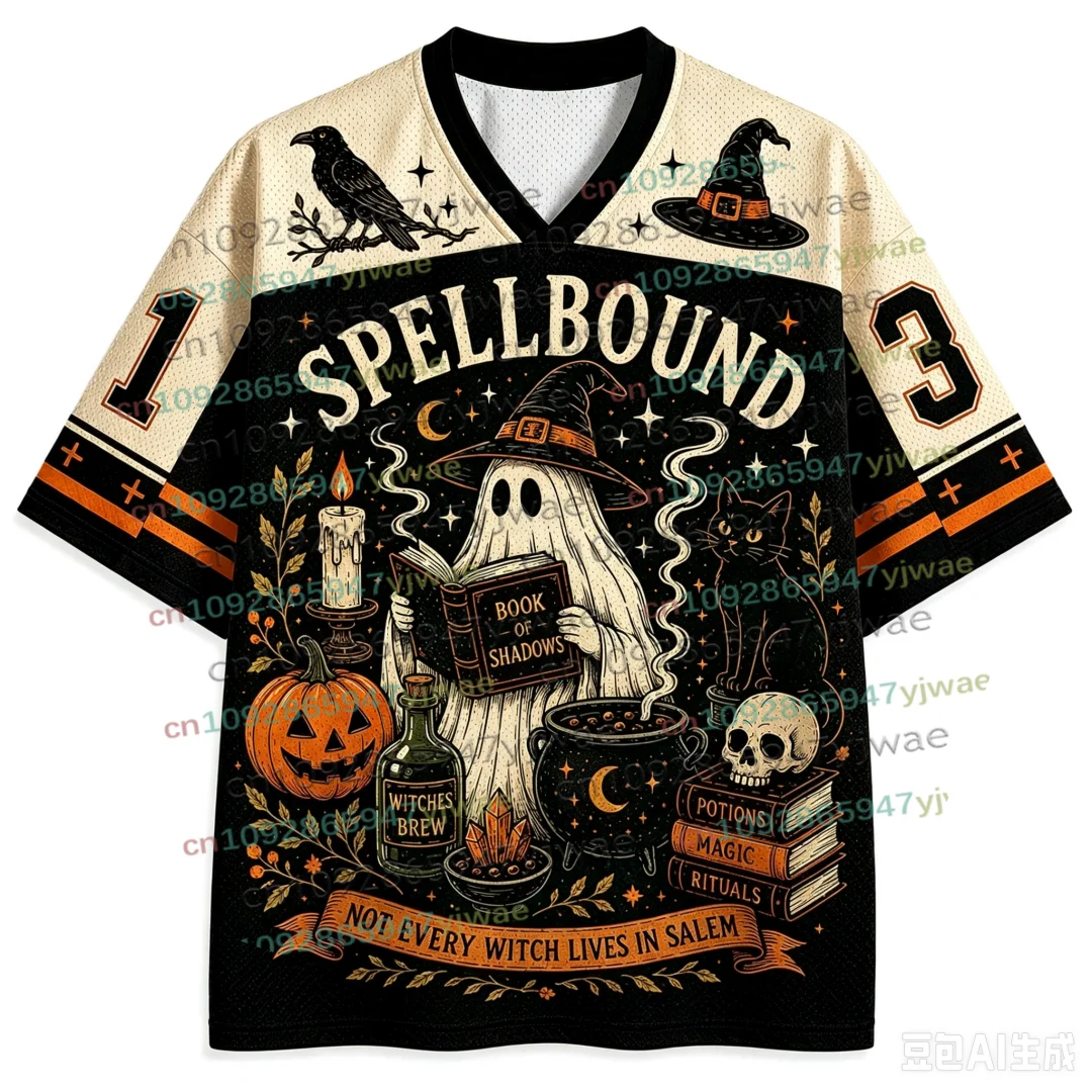 2026 New Halloween Outfit Scary Pumpkin‑Head No.31 Short‑Sleeve Top Pumpkin Guts Graphic Party Costume For Men Women Autumn Gift