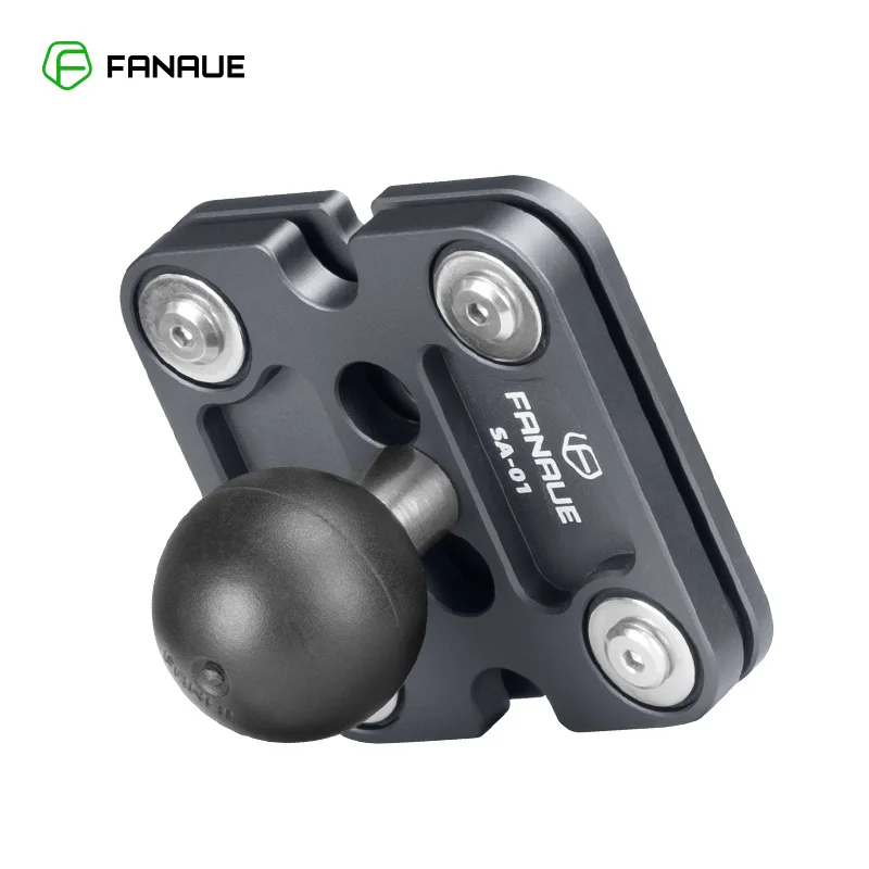 FANAUE Mobile Phone holder cradle anti Shock Absorber support electric Shocking Motorcycle stand mounts Ball car for RAM Mount