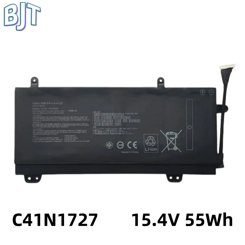 

New 15.4V 55Wh 3605mAh C41N1727 Laptop Battery 4Cell For ASUS ROG Zephyrus GM501 GM501GM GM501GS GU501 GU501GM 0B200-02900000