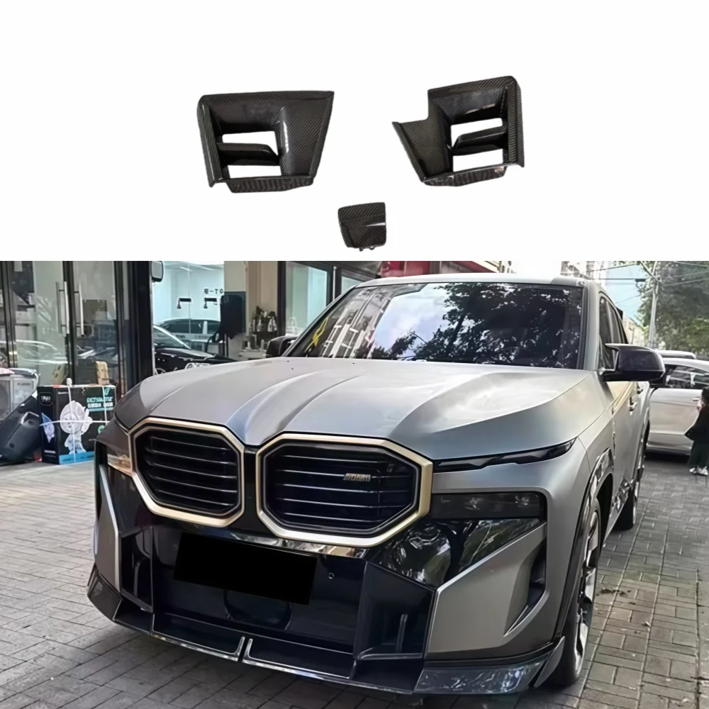 

Hot Selling Car Kit For XM Upgrade LD Style Dry Carbon Fiber Front Bumper Intake Decorative Body Kit