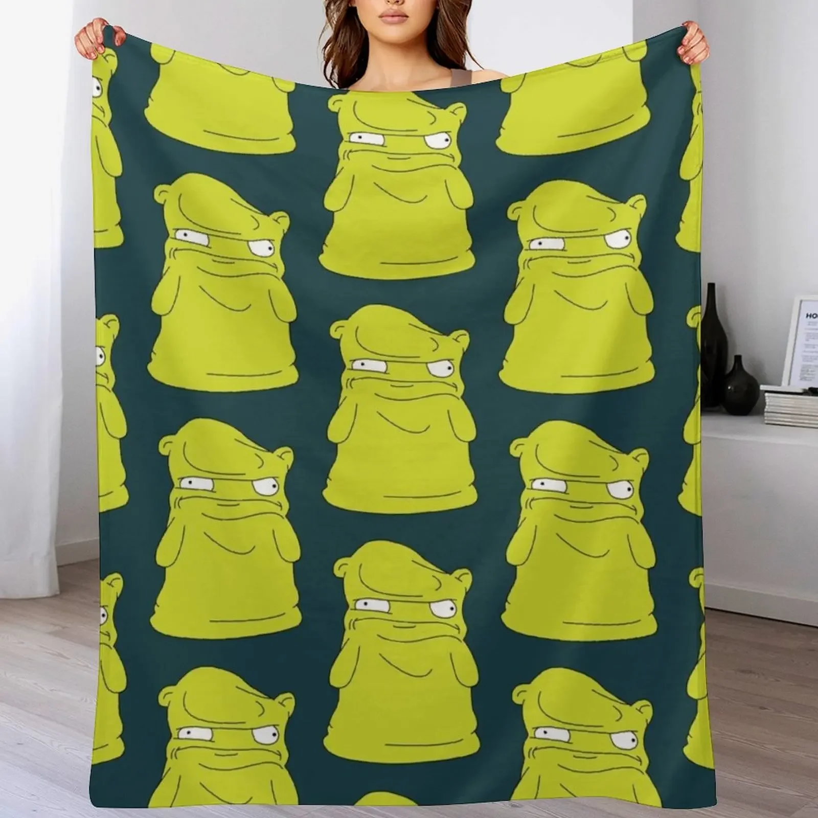 

BAD KUCHI KOPI Throw Blanket Moving sofa bed anime heavy to sleep Blankets
