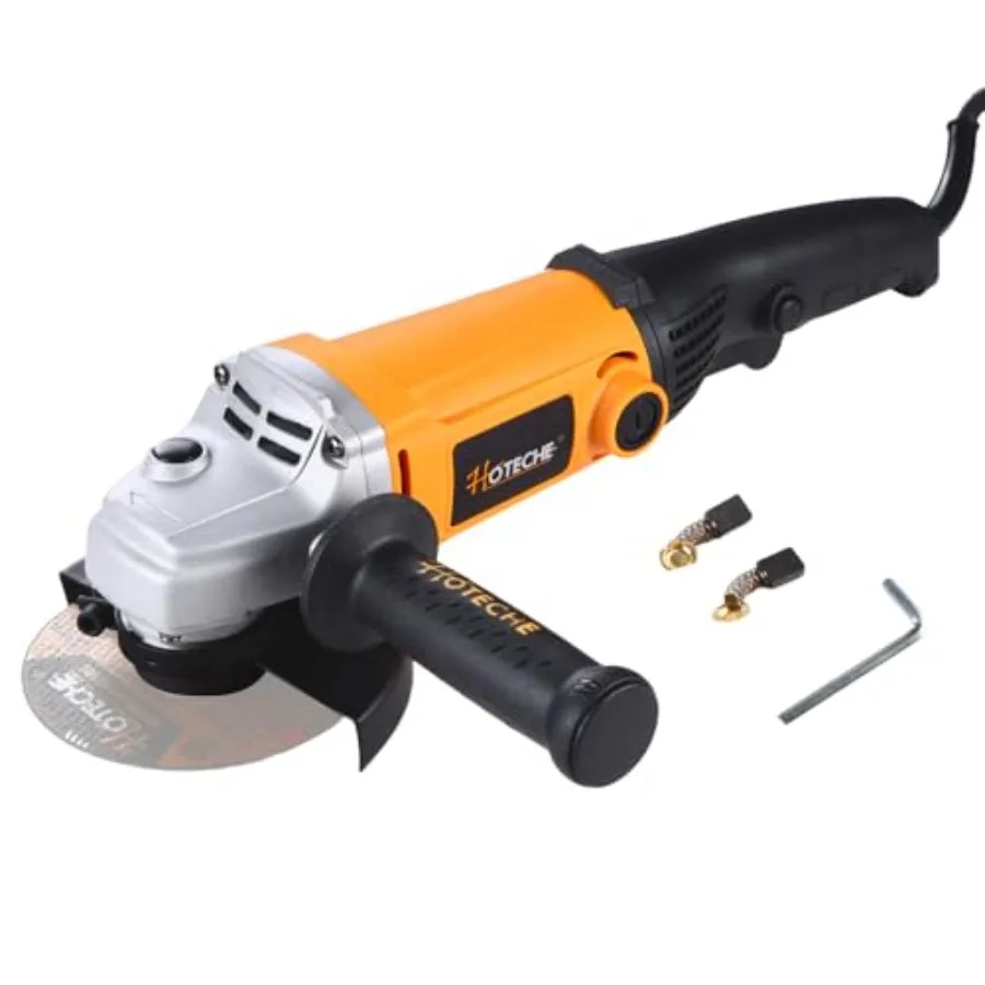 

1200W Angle Grinder 125mm Grinder with 9000rpm Yellow Color Box Packaging