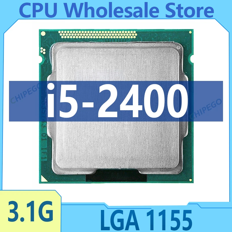 Core i5-2400 i5 2400 3.1 GHz Used Quad-Core Quad-Thread CPU 6M 95W LGA 1155