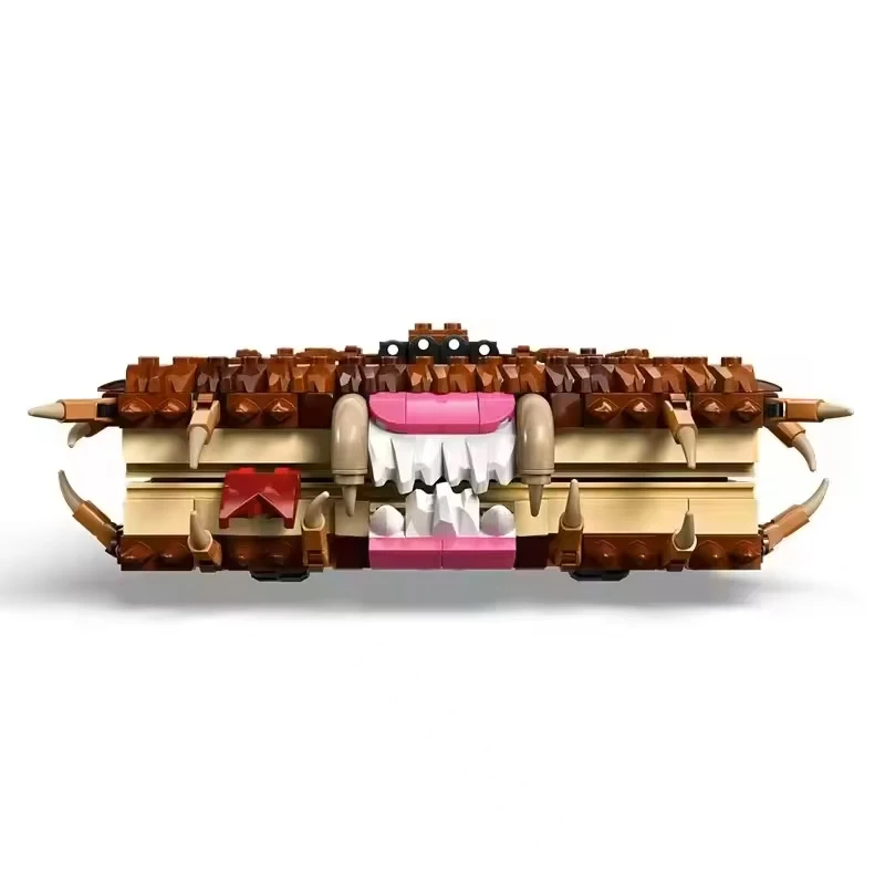 2026 Neu 519-teiliges Monsterbuch der Monster Bausteine Kreatives Puzzle-Montagemodell Lehrreiches DIY-Spielzeug Einzigartiges Halloween – Detail 3