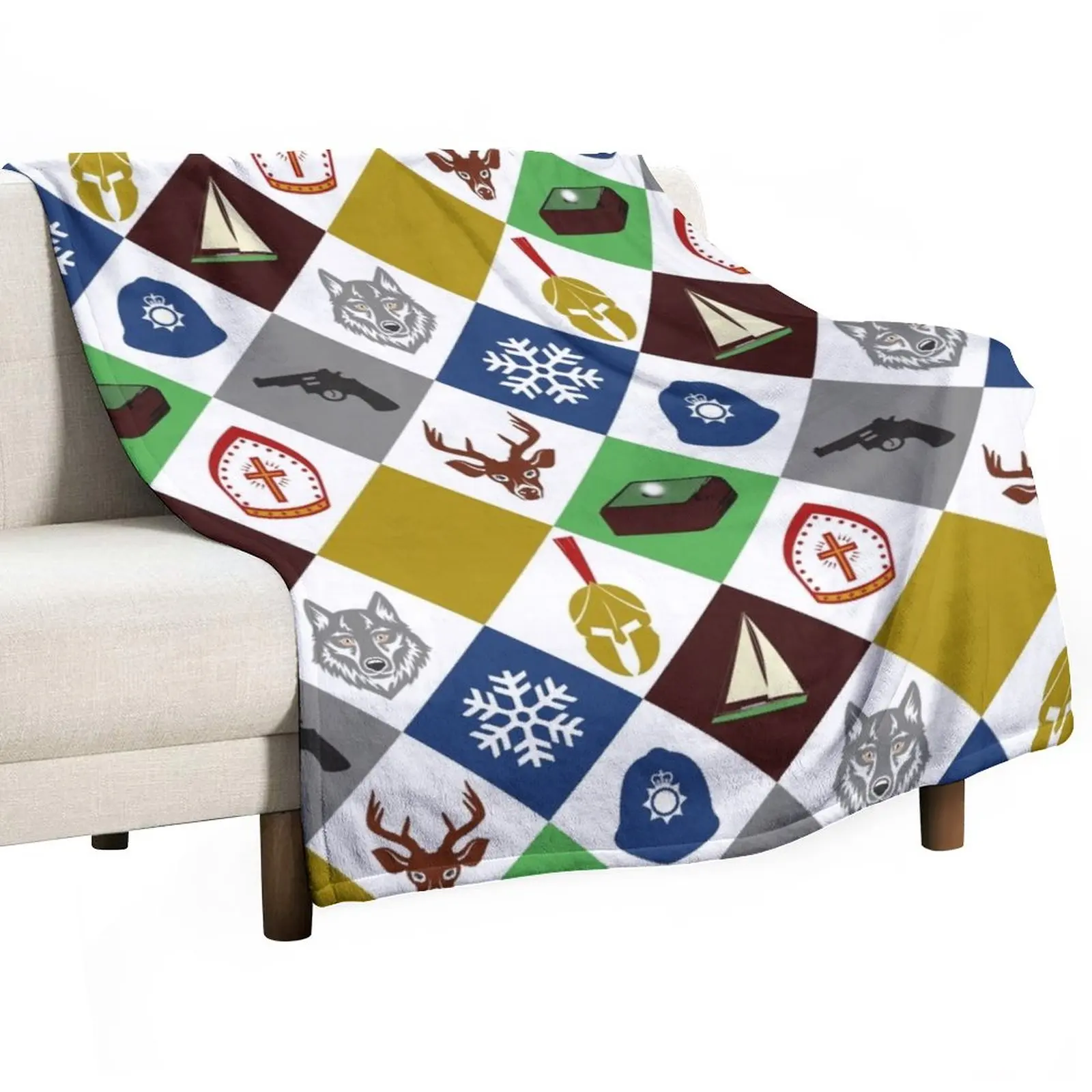 

The Box of Delights Throw Blanket Stuffed Blankets bed plaid Decorative Sofa Blankets Blankets For Bed