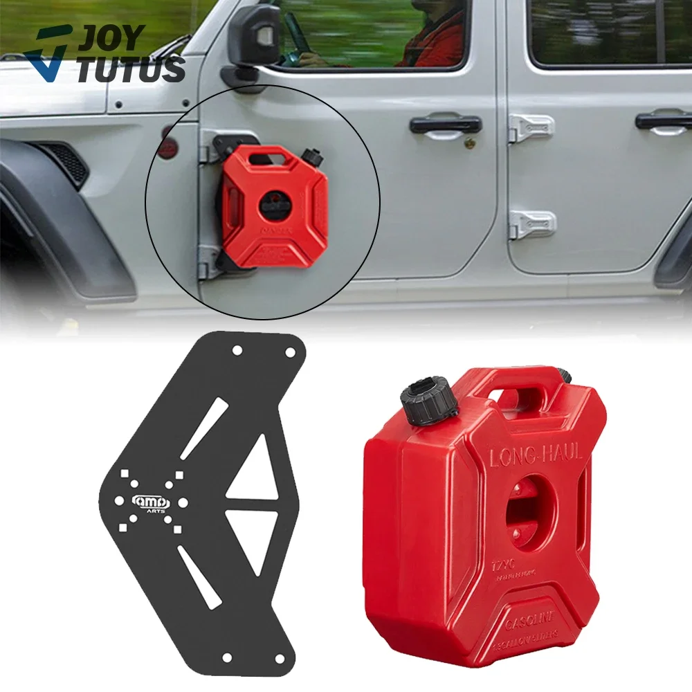 5L Fuel Tank Gasoline Locking Mount Kit For Jeep Wrangler JK JL & Gladiator JT 2/4 Doors 2007-2022 Fuel Door Hinge Mount Bracket