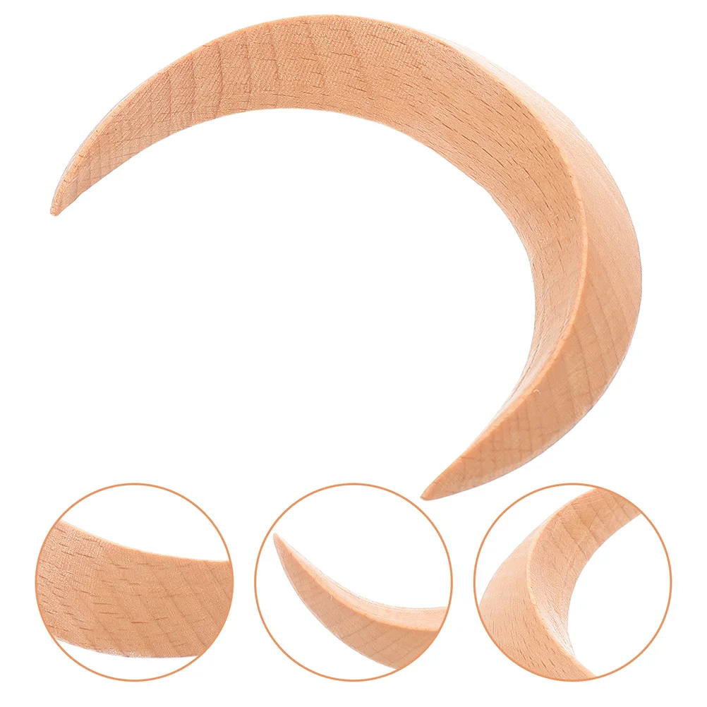 

Moon Shape Sticks Wooden Chopsticks For Women Bun Pin Chinese Style Accessories Hairpin Chopsticks Smooth Edges Wood Headdress