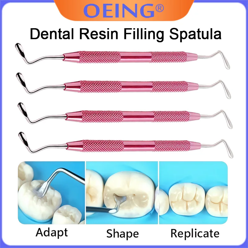 

1Pcs Resin Aesthetic Restoration with A Dental Filling Spatula: A Dental Tool Designed To Simplify Occlusal Modeling