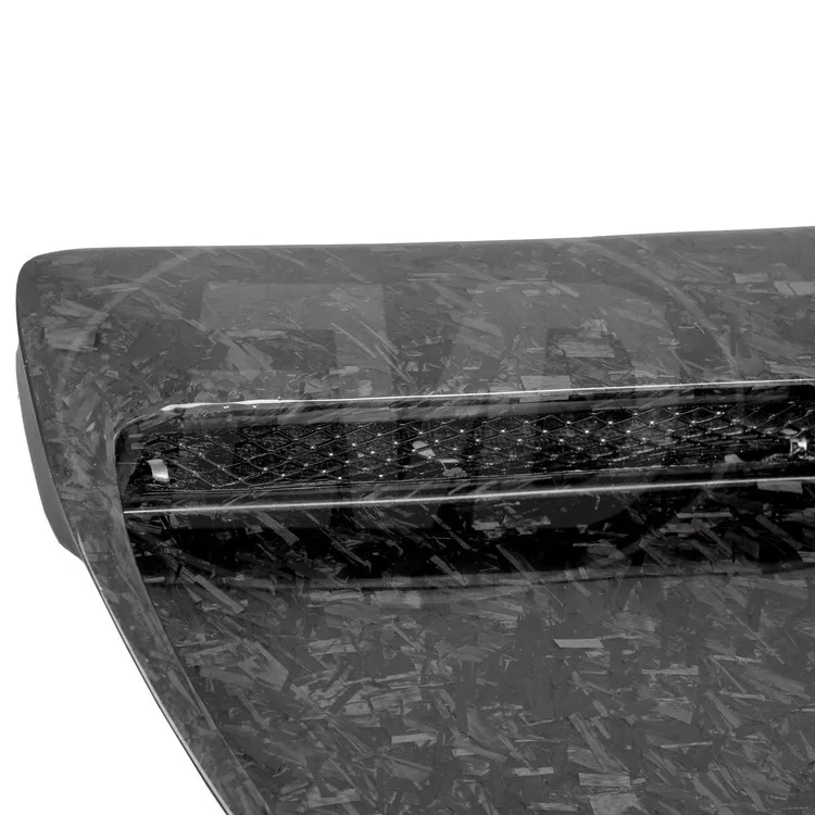 

FOR 2008-2015 MITSUBISHI LANCER EVOLUTION EVO X FORGED CARBON FIBER HOOD SCOOP OEM STYLE