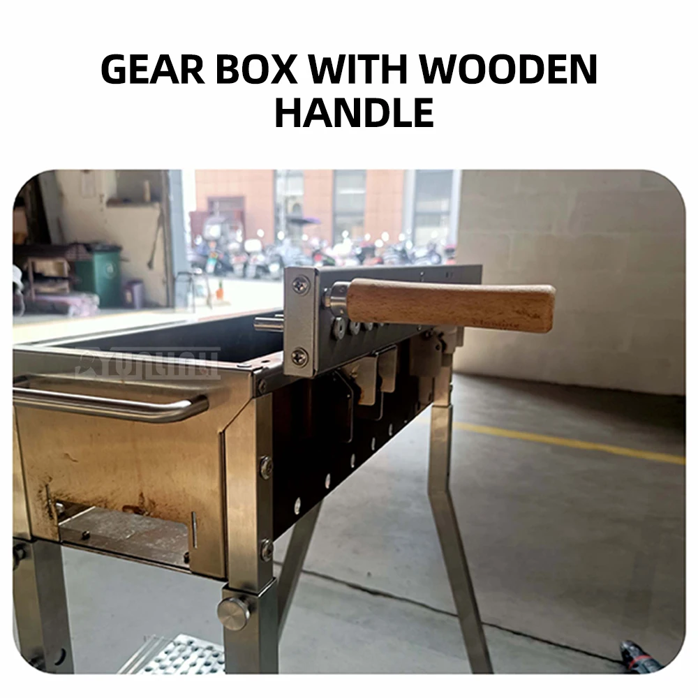 

2025 Commercial Rotating Smokeless Barbecue Machine Automatic Barbecue Grill Oven 40 String Rotating Barbecue Machine