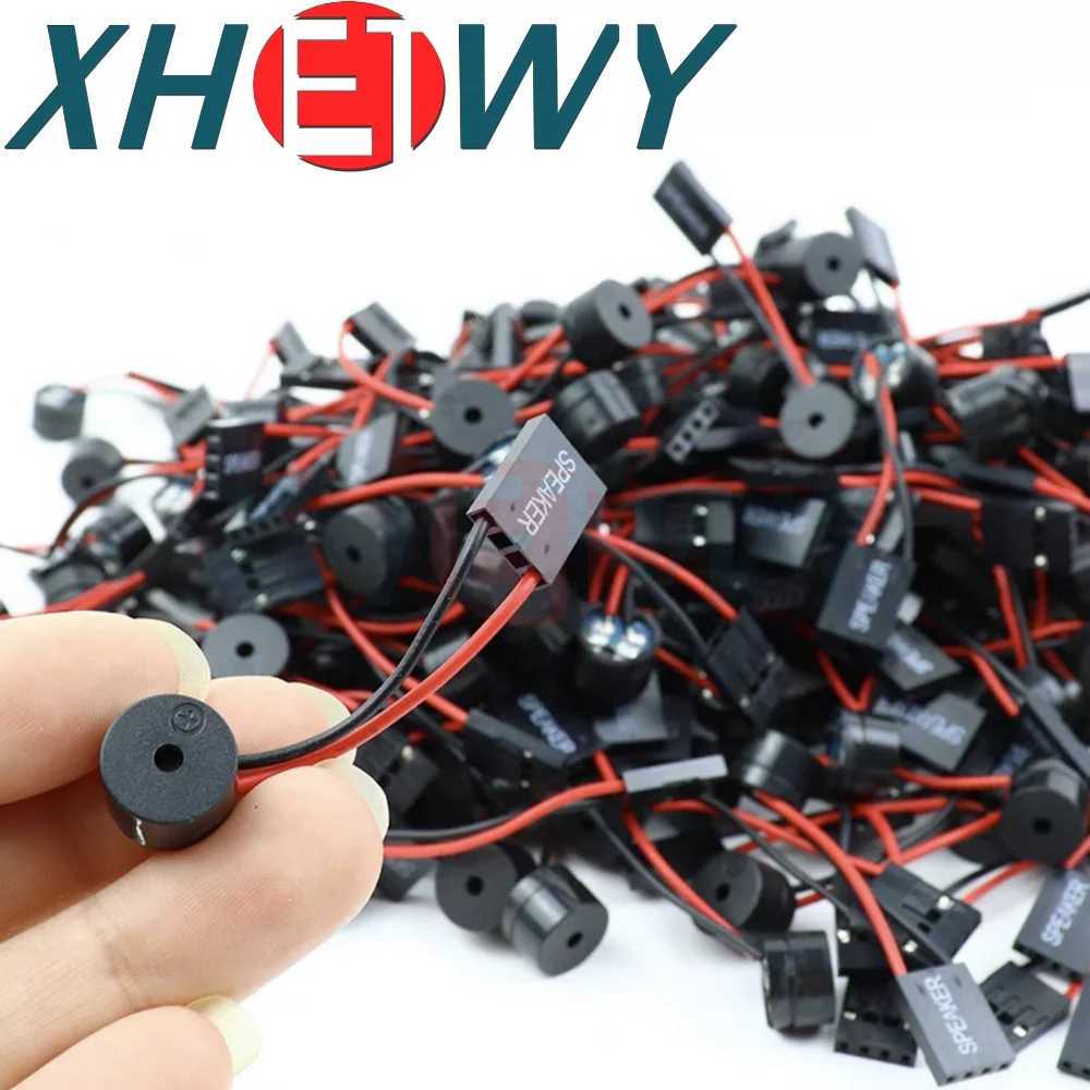 10PCS Mini Plug Speaker For PC Interanal BIOS Computer Motherboard Mini Onboard Case Buzzer Board Beep Alarm NEW