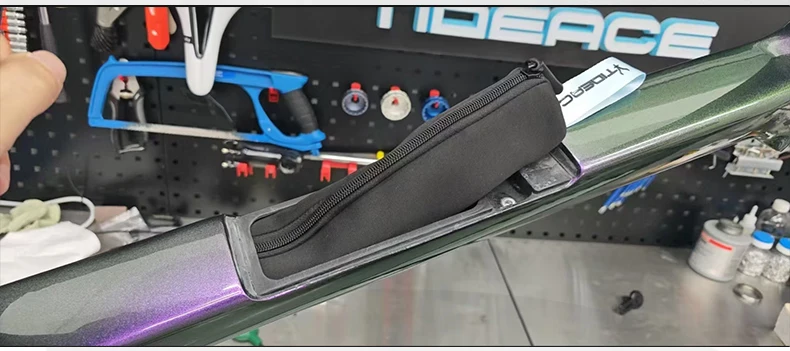 Fahrrad-Zubehör Tideace Fahrradrahmen Eingebaute Aufbewahrungsbox Werkzeugtasche Fahrradtasche Tragbare Fahrrad-Werkzeugtaschen für Straßen- und Mountainbikes – Detail 2