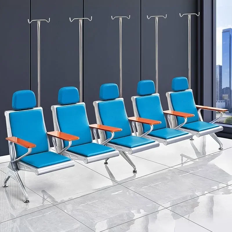 Thickened medical infusion chair Three-person row  Hospital clinic waiting Public rest area waiting