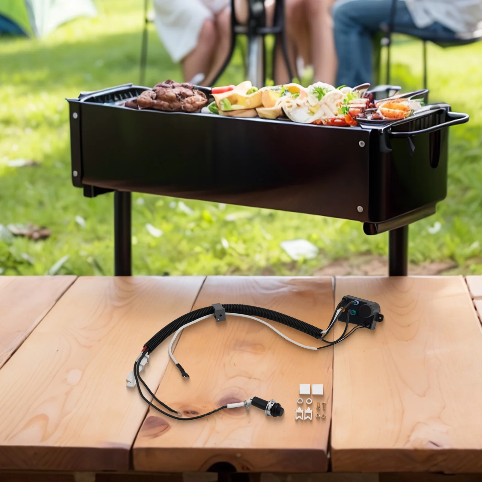 Kit de botón de Ignitor de parrilla ForSpirit, piezas de barbacoa para patio trasero al aire libre, serie 69851, 220, 320, 330, 335, 7643