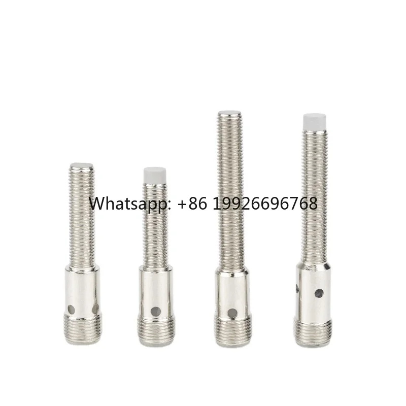 High Precision M8-M12 Connector Inductive Proximity Sensor 1-6mm Sensing Distance 1.2KHz Response Frequency Flush