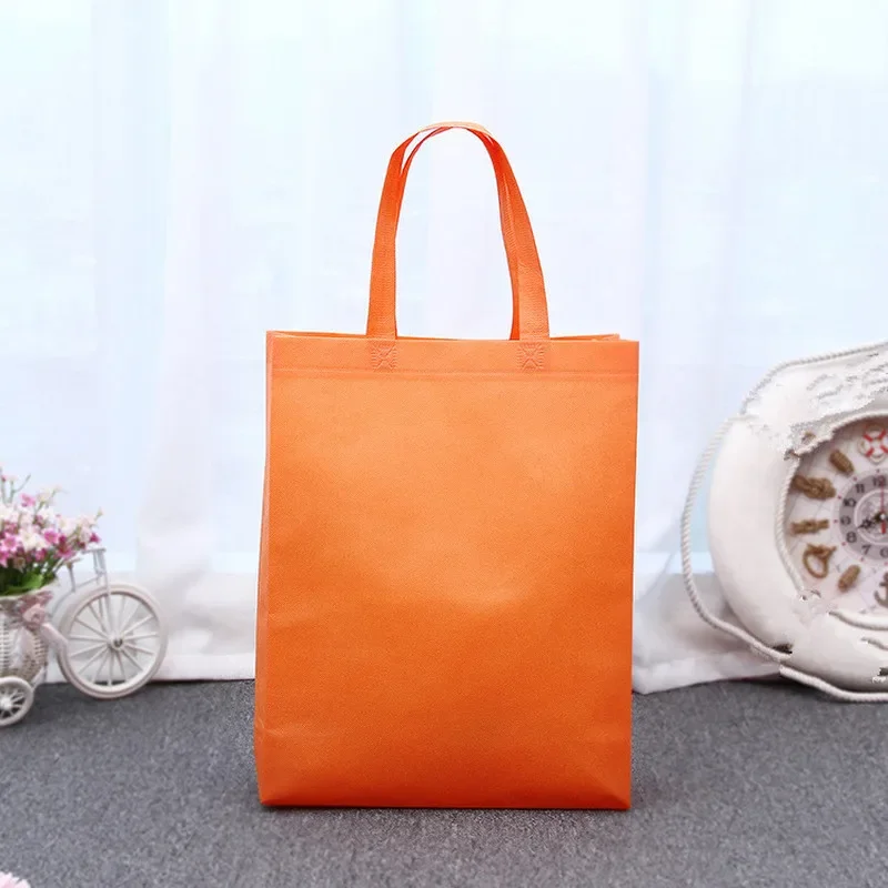 Shopper Bag Eco Friendly Women Tote Bag Foldable Recycling Fabric Non-Woven Grocery Shopping Bag Case Pouch