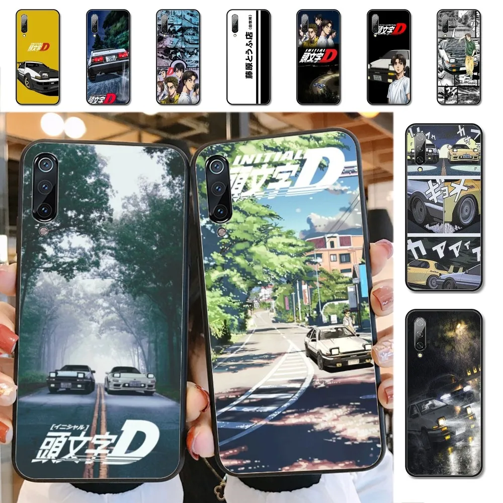 Anime Initial D AE86 Tail Light Phone Case For Xiaomi Mi 5X 8 9 10 11 12 lite pro 10T PocoX3pro PocoM3 Note 10 pro lite